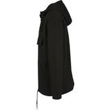 Unisex Pull Over Hoodie met rits Black