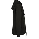 Unisex Pull Over Hoodie met rits Black