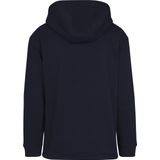 Unisex Pull Over Hoodie met rits Navy