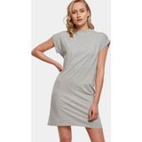 Build Your Brand - T-shirt - Grijs - Voor Dames - Verlengde Schouder