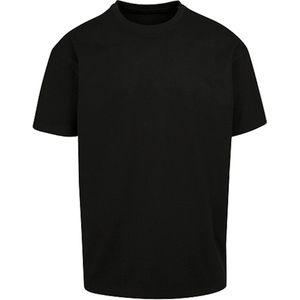 Build your Brand Heavy Oversize Tee BY102 - Black