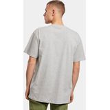 Build your Brand Heavy Oversize Tee BY102 - Grey (Heather)
