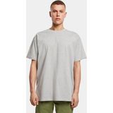 Build your Brand Heavy Oversize Tee BY102 - Grey (Heather)