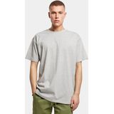Build your Brand Heavy Oversize Tee BY102 - Grey (Heather)
