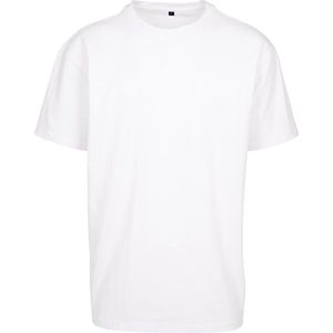 Build your Brand Heavy Oversize Tee BY102 - White