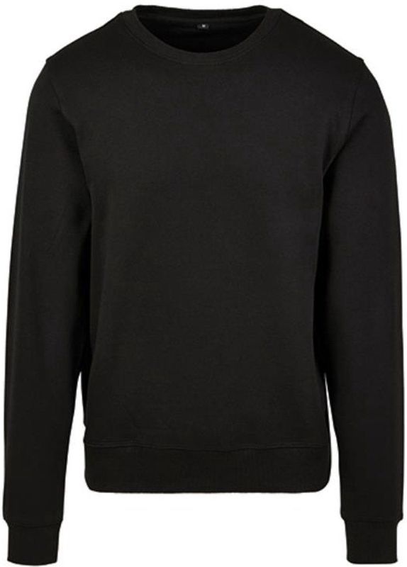 Build Your Brand - Premium Crewneck Sweater - Zwart