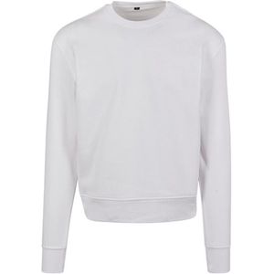 Build Your Brand - Oversized Crewneck Sweater - Groen - Katoen/Polyester