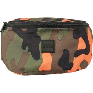 Urban Classics Camo Hip Bag schoudertas, 24 cm, Camouflage Oranje, 24 cm, schoudertas