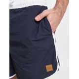 Urban Classics Retro Swimshort - Navy blauw - Zwembroek