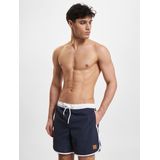 Urban Classics Retro Swimshort - Navy blauw - Zwembroek