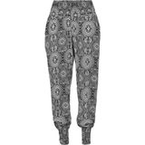 Urban Classics - Sarong Bandana Harem broek - Zwart/Wit