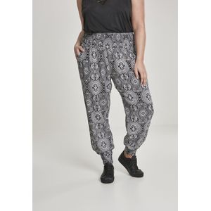Urban Classics - Sarong Bandana Harem broek - Zwart/Wit