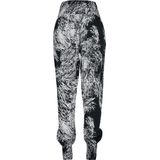 Urban Classics - Sarong Pants - Zwart-Wit - 100% Viscose - Harem Pasvorm