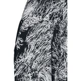 Urban Classics - Sarong Pants - Zwart-Wit - 100% Viscose - Harem Pasvorm