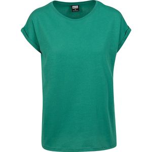 Urban Classics - Extended Shoulder Tee - T-shirt - Groen - 100% Katoen