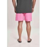 Urban Classics - Block Zwemshorts - L - Roze
