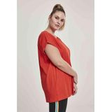 Urban Classics - Extended shoulder Dames T-shirt - Oranje
