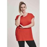 Urban Classics - Extended shoulder Dames T-shirt - Oranje