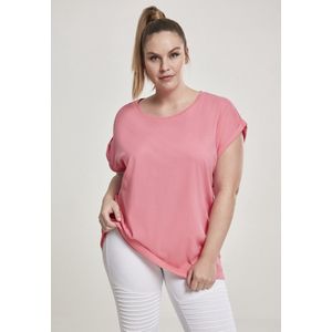 URBAN CLASSICS Kurzarmshirt Urban Classics Damen Ladies Extended Shoulder Tee (1-tlg)