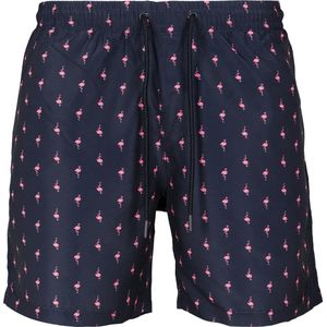 Urban Classics Pattern Swimshort Flamingo Zwembroek