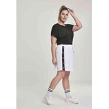 Urban Classics - Trackpants Rok - Zwart - Glanzend Stof