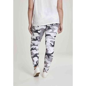 Urban Classics - Camo Tech Mesh Legging - Camouflage - Grijs/Wit