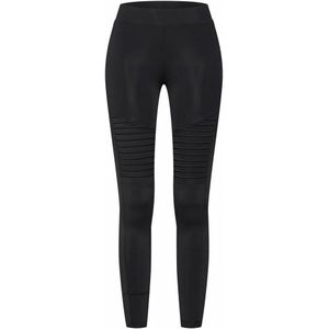 Urban Classics - Dameslegging - Zwart - Gewatteerd - Biker-Elementen