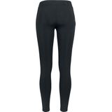 Urban Classics - Dameslegging - Zwart - Gewatteerd - Biker-Elementen