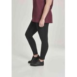 Urban Classics - Dameslegging - Zwart - Gewatteerd - Biker-Elementen