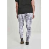 Urban Classics - Pattern Snake Legging - Grijs/Wit