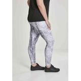 Urban Classics - Pattern Snake Legging - Grijs/Wit