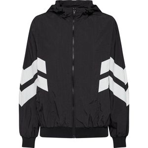 Urban Classics tussenjas ladies crinkle batwing jacket Wit