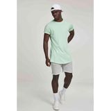 Urban Classics - Shaped Long Heren T-shirt - Groen