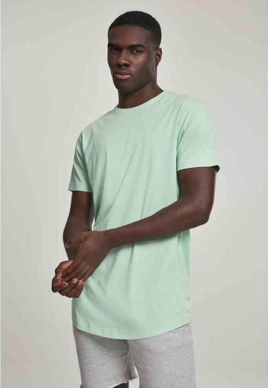 Urban Classics - Shaped Long Heren T-shirt - Groen