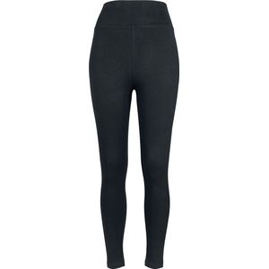 Urban Classics - High Waist Jersey Legging - Zwart