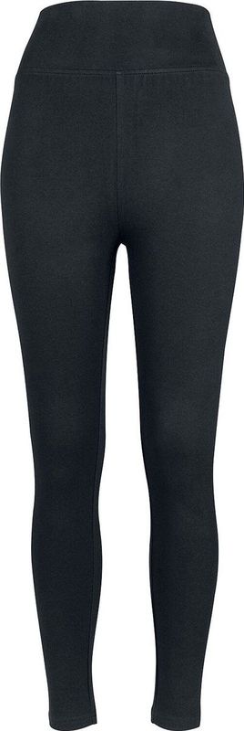 Urban Classics - High Waist Jersey Legging - Zwart