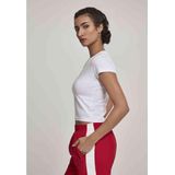 Urban Classics - T-shirt Crop top - Wit