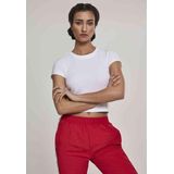 Urban Classics - T-shirt Crop top - Wit