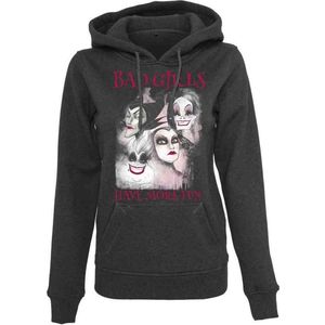 Mc Clothes - Bad Girl Have More Fun - Sweatshirt - Kangoeroezak - Roze en Grijs