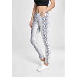 URBAN CLASSICS Stoffhose Urban Classics Damen Ladies Animal Stretch Twill Skinny Pants (1-tlg)