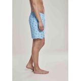Urban Classics - Palm - Zwemshort - Zwart/Oliv - Basics - Streetwear