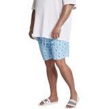 Urban Classics - Palm - Zwemshort - Zwart/Oliv - Basics - Streetwear