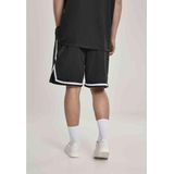 Urban Classics - Premium Stripes Mesh Korte broek   Zwart