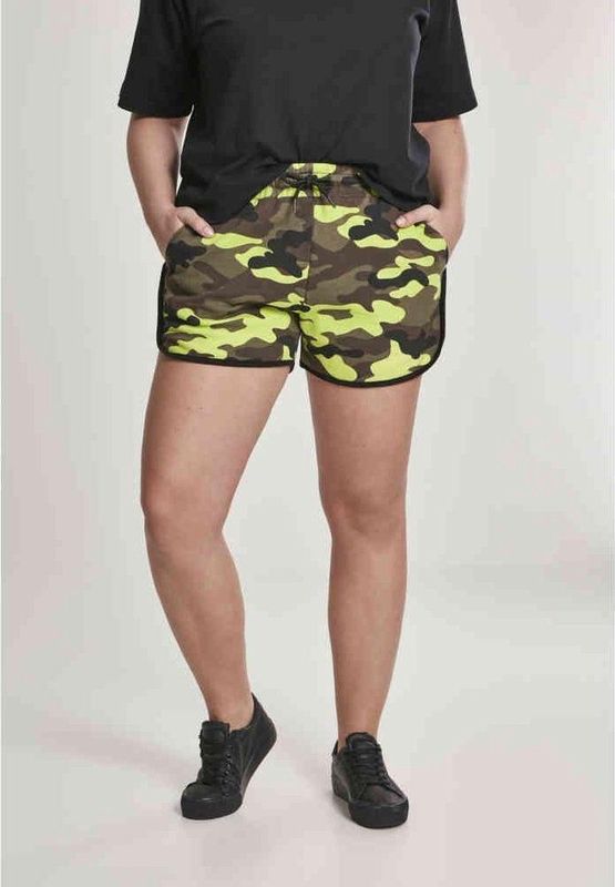 Urban Classics Ladies Printed Camo Hot Pants