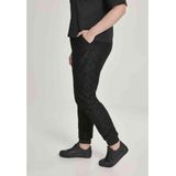 Urban Classics - Lace Jersey Dames joggingbroek - Zwart