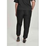 Urban Classics - Lace Jersey Dames joggingbroek - Zwart