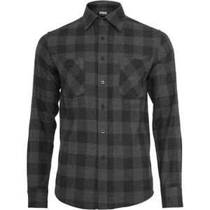 Urban Classics - Basic Flannel Overhemd - Geruit - 100% Katoen