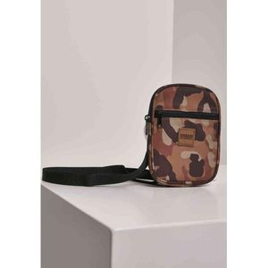 Urban Classics Festival Bag Small schoudertas, 19 cm, bruin camouflage, Einheitsgröße, schoudertas