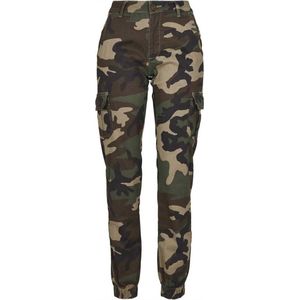 Urban Classic - Damesbroek - Camouflage - Katoen - Cargo