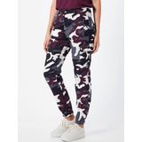 Urban Classics - High Waist Camo Cargobroek Rood